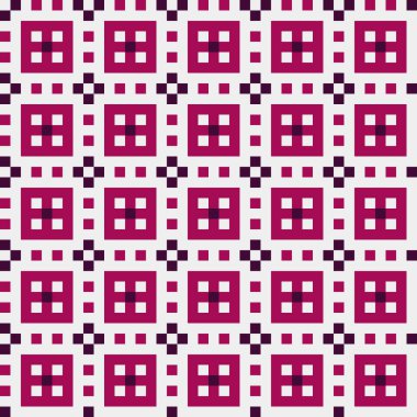 Soyut Geometrik Desen, üretken hesaplama sanatı çizimi