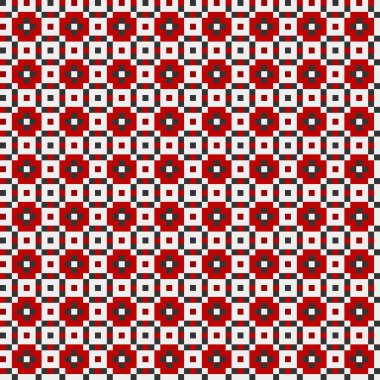 Soyut çapraz desen, vektör sanatı çizimi