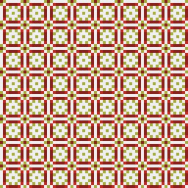 Soyut çapraz desenli üretken hesaplama sanatı çizimi