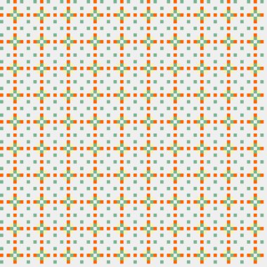 Soyut Geometrik Desen, üretken hesaplama sanatı çizimi