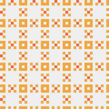 Soyut çapraz desenli üretken hesaplama sanatı çizimi 