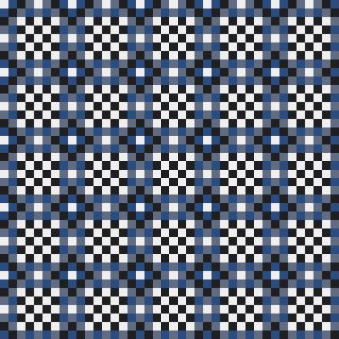 Soyut çapraz desen, üretken hesaplama sanatı illüstrasyonu