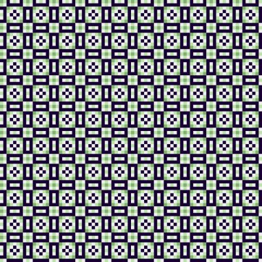 Soyut çapraz desenli üretken hesaplama sanatı çizimi 