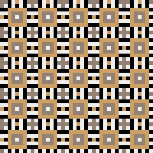 Abstraktes Geometrisches Muster Generative Computergestützte Illustration — Stockvektor