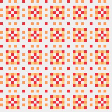 Soyut çapraz desen, üretken hesaplama sanatı illüstrasyonu