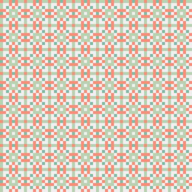 Soyut Geometrik Desen, üretken hesaplama sanatı çizimi