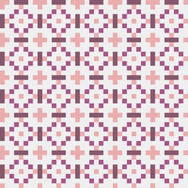 Soyut Geometrik Desen, üretken hesaplama sanatı çizimi