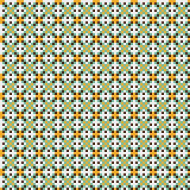 Soyut Geometrik Desen, üretken hesaplama sanatı çizimi