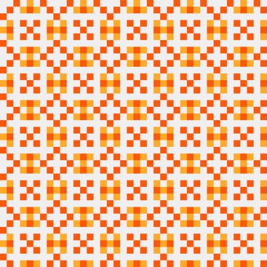 Soyut çapraz desenli üretken hesaplama sanatı çizimi