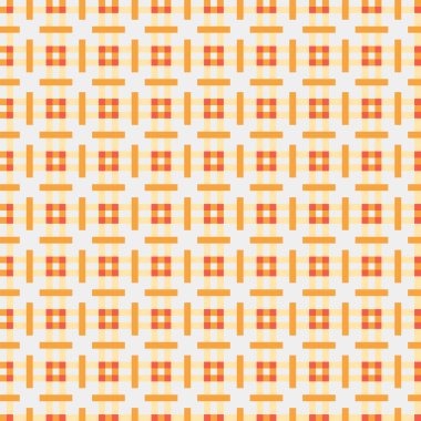 Soyut Geometrik Desen, üretken hesaplama sanatı, vektör illüstrasyonu  