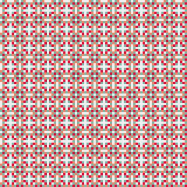 Soyut çapraz desenli üretken hesaplama sanatı çizimi 