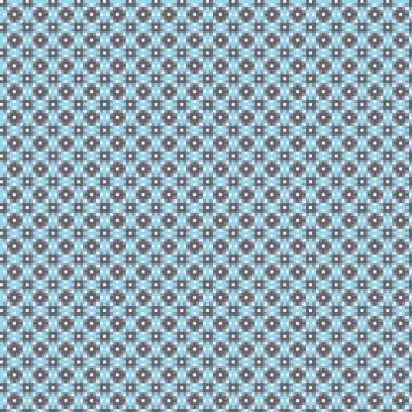 Soyut Geometrik Desen, üretken hesaplama sanatı, vektör illüstrasyonu  