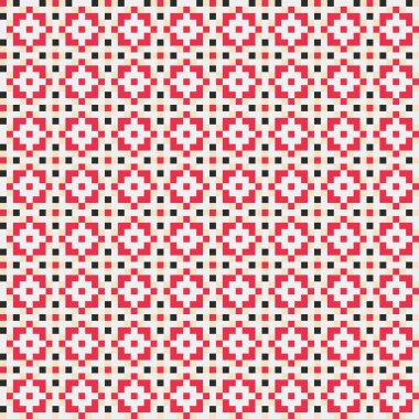 Soyut Geometrik Desen, üretken hesaplama sanatı çizimi