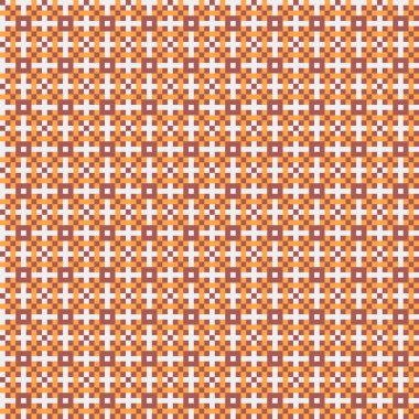 Soyut çapraz desenli üretken hesaplama sanatı çizimi 