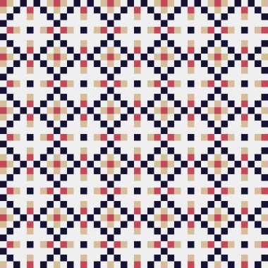 Soyut çapraz desenli üretken hesaplama sanatı çizimi 