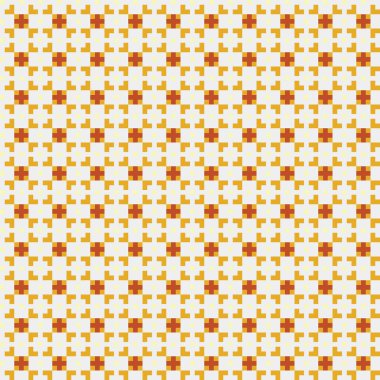 Soyut çapraz desen, üretken hesaplama sanatı illüstrasyonu