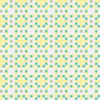 Soyut çapraz desenli üretken hesaplama sanatı çizimi