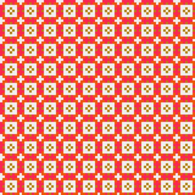 Soyut Geometrik Desen, üretken hesaplama sanatı, vektör illüstrasyonu  