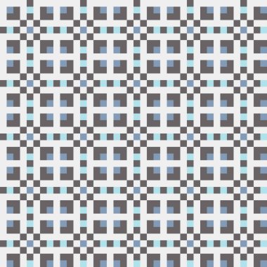 Soyut Geometrik Desen, üretken hesaplama sanatı çizimi