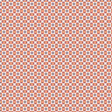 Soyut çapraz desen, üretken hesaplama sanatı, vektör illüstrasyonu 