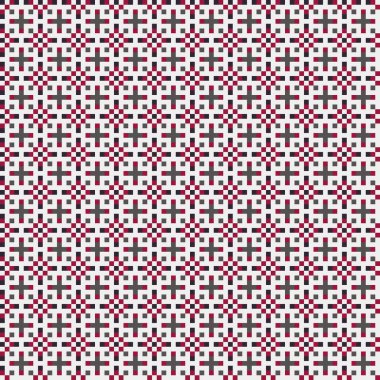 Soyut çapraz desen, üretken hesaplama sanatı illüstrasyonu