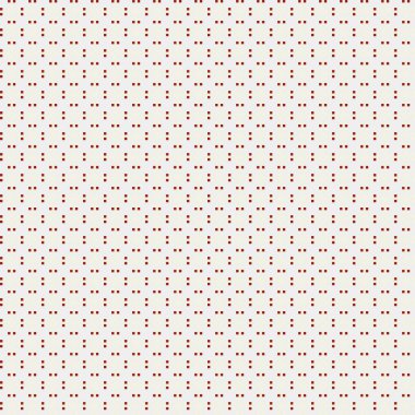 Soyut Geometrik Desen, üretken hesaplama sanatı çizimi