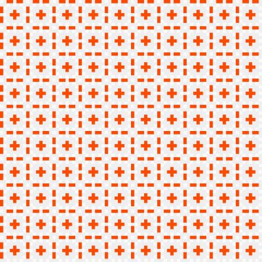 Soyut çapraz desenli üretken hesaplama sanatı çizimi 