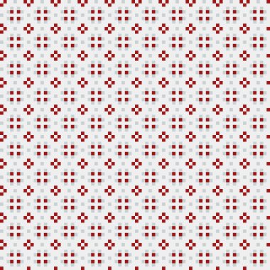 Soyut çapraz desen, üretken hesaplama sanatı, vektör illüstrasyonu 