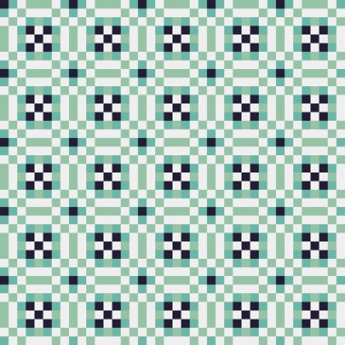 Soyut çapraz desenli üretken hesaplama sanatı çizimi 