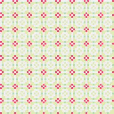 Soyut çapraz desenli üretken hesaplama sanatı çizimi 