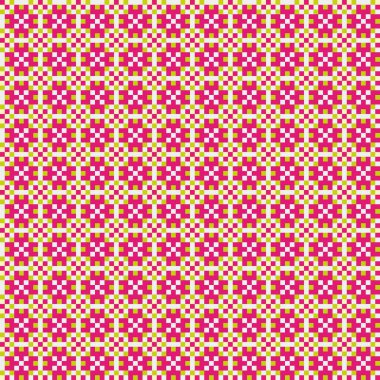 Soyut çapraz desenli üretken hesaplama sanatı çizimi 