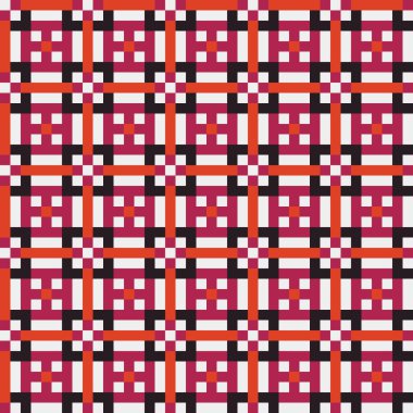 Soyut Çapraz Desen vektör çizimi