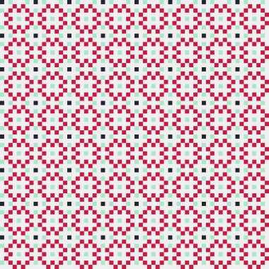 Soyut çapraz desenli üretken hesaplama sanatı çizimi 