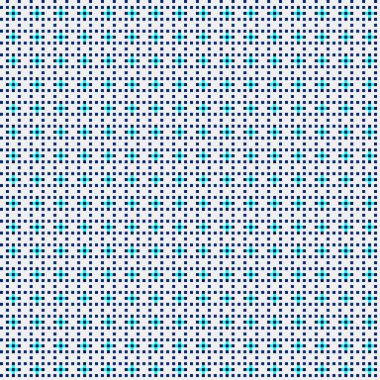 Soyut çapraz desenli üretken hesaplama sanatı çizimi