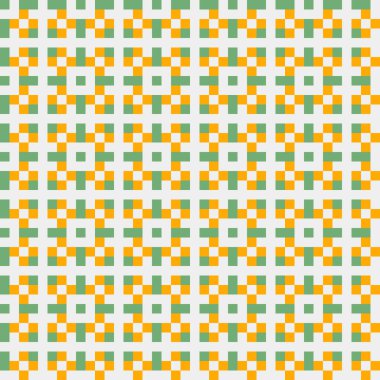 Soyut çapraz desenli üretken hesaplama sanatı çizimi 