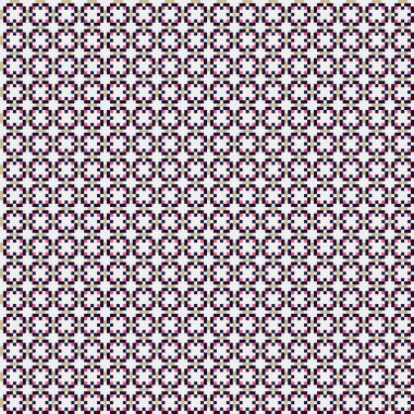 Soyut çapraz desenli üretken hesaplama sanatı çizimi