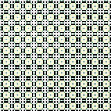 Soyut çapraz desenli üretken hesaplama sanatı çizimi 