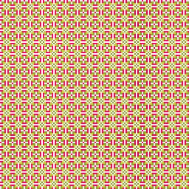 Soyut çapraz desenli üretken hesaplama sanatı çizimi 