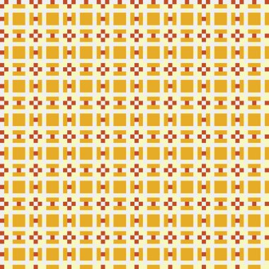 Soyut çapraz desen, üretken hesaplama sanatı, vektör illüstrasyonu 