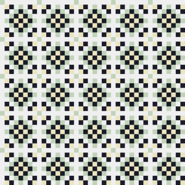 Soyut çapraz desen, üretken hesaplama sanatı illüstrasyonu