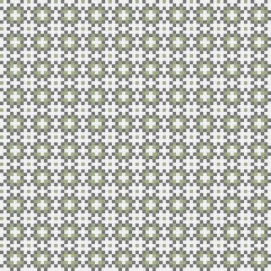 Soyut Geometrik Desen, üretken hesaplama sanatı çizimi