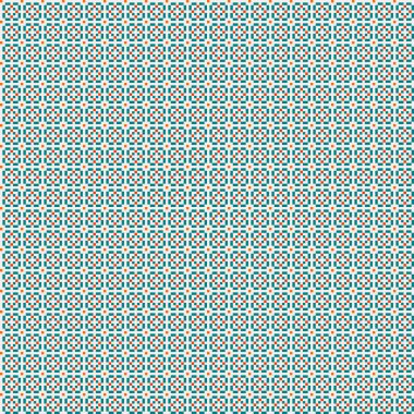 Soyut Geometrik Desen, üretken hesaplama sanatı çizimi