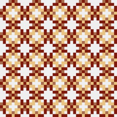 Soyut çapraz desen, üretken hesaplama sanatı illüstrasyonu