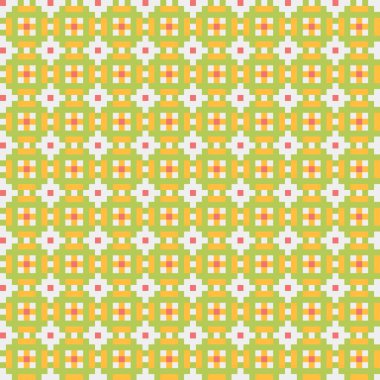 Soyut çapraz desen, üretken hesaplama sanatı illüstrasyonu