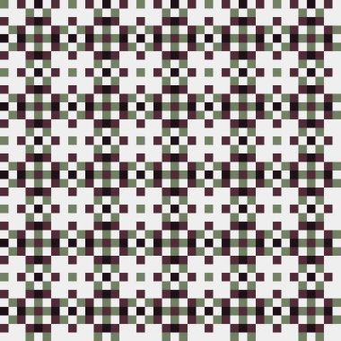 Soyut çapraz desen, üretken hesaplama sanatı, vektör illüstrasyonu 