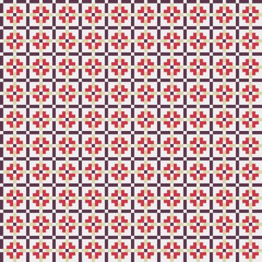 Soyut çapraz desenli üretken hesaplama sanatı çizimi 