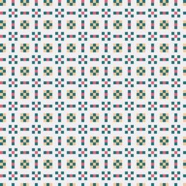 Soyut Geometrik Desen, üretken hesaplama sanatı çizimi