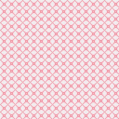 Soyut Geometrik Desen, üretken hesaplama sanatı, vektör illüstrasyonu  