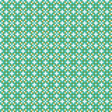 Soyut çapraz desenli üretken hesaplama sanatı çizimi 