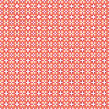 Soyut çapraz desenli üretken hesaplama sanatı çizimi 